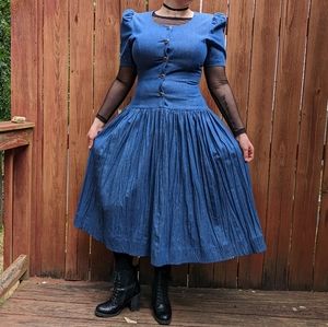 Vintage Denim Dress